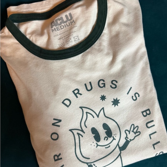 ACLU Graphic Ringer Tee - Picture 4 of 5